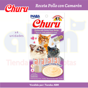 Churu Sabor Pollo con Camaron 60Gr