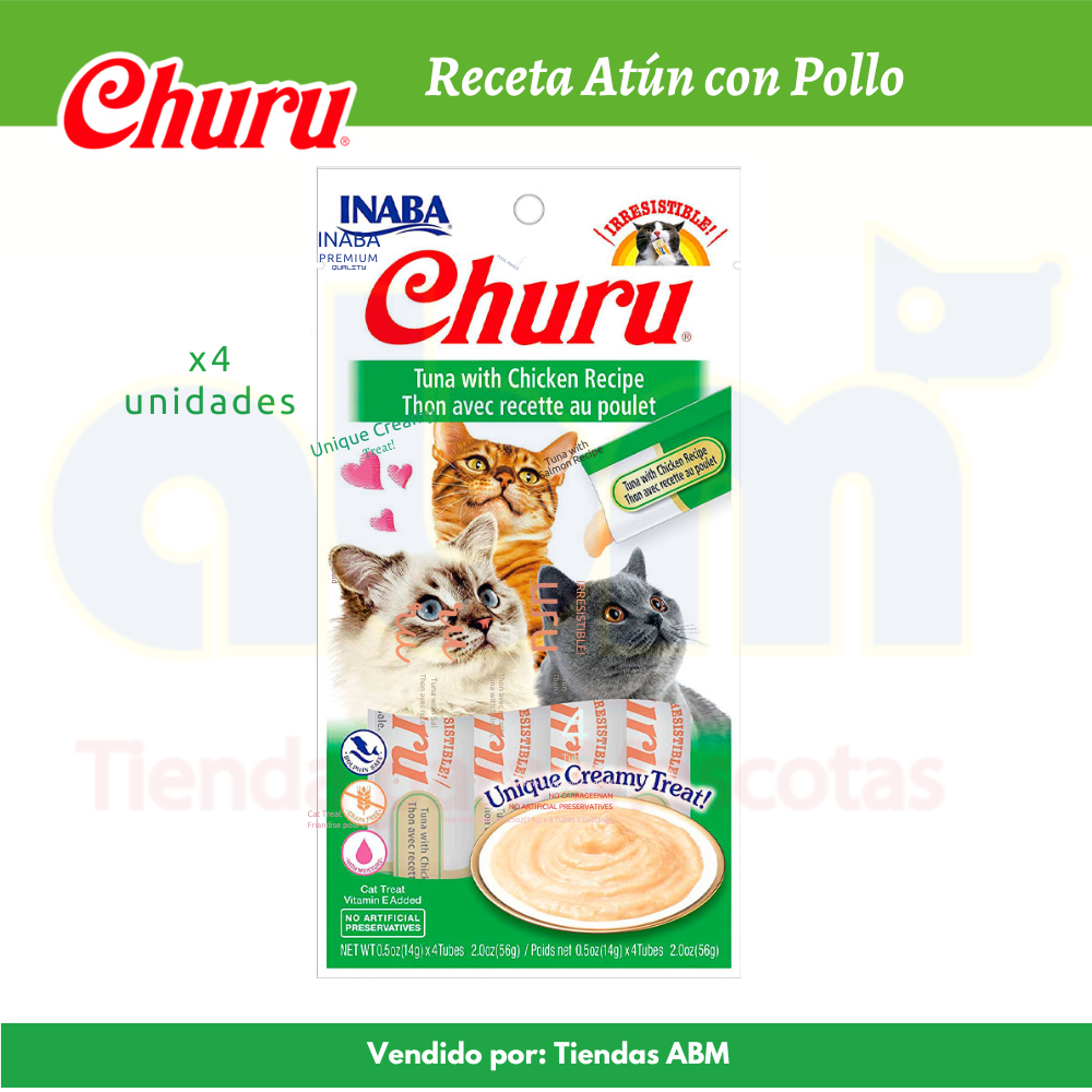 Churu Sabor Atun con Pollo 60gr