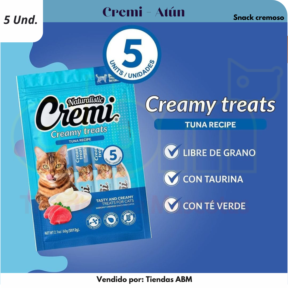 Cremi Sabor Atún 60Gr NATURALISTIC