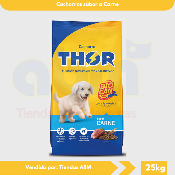 Thor Cachorro x25Kg Sabor a Carne