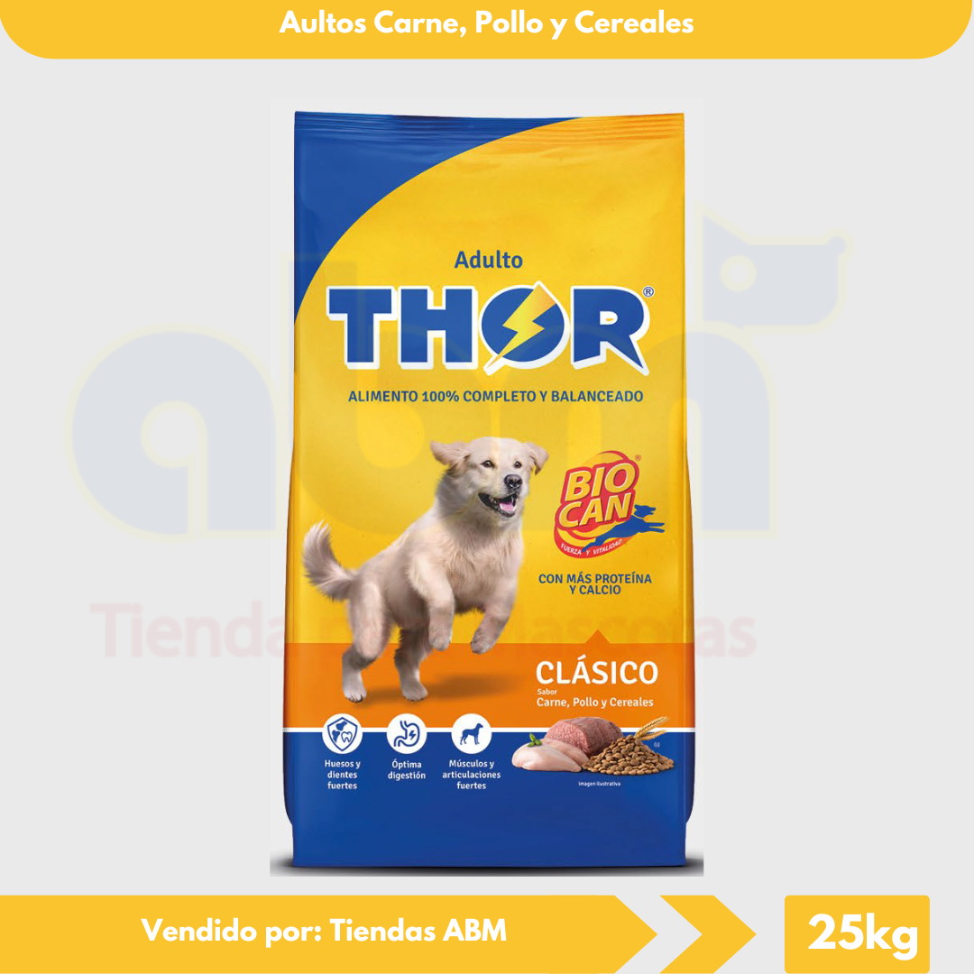 Thor Adulto 25Kg Carne Pollo y Cereales