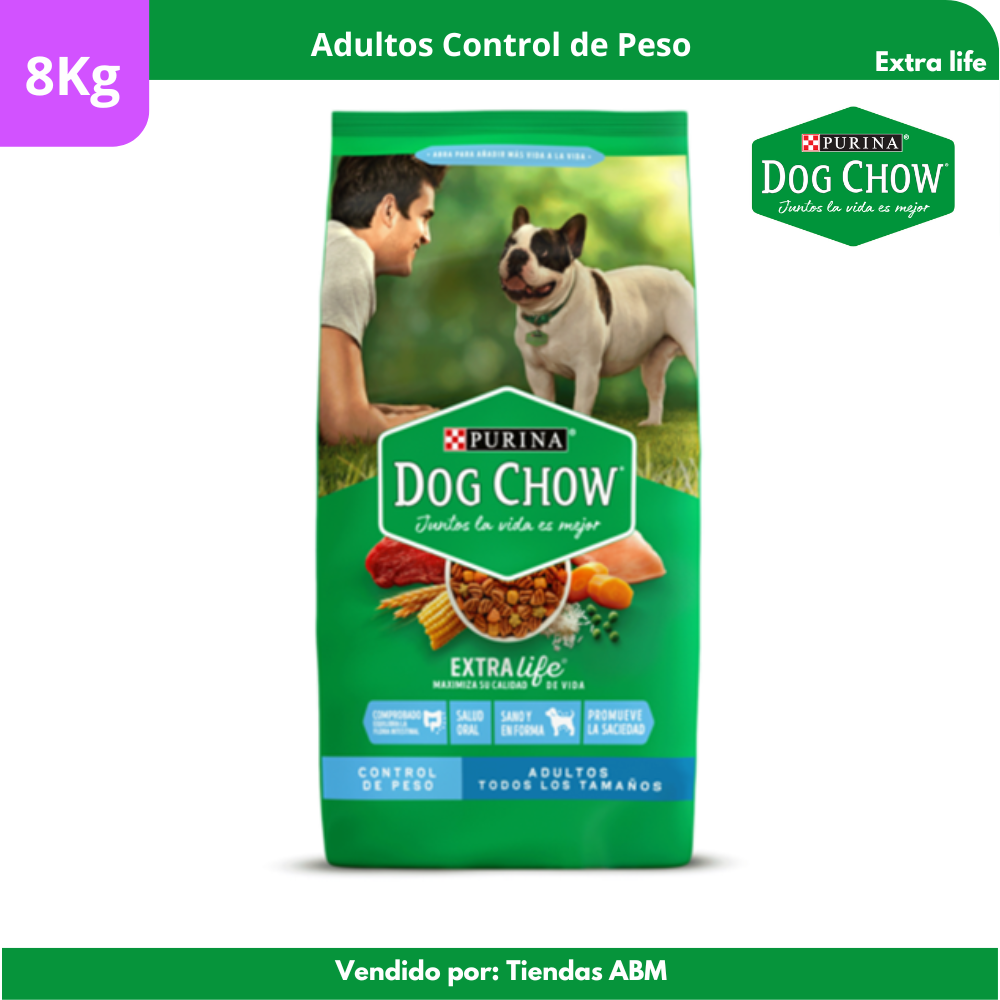 Dog Chow Control de Peso Light 8Kg