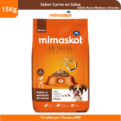 Mimaskot Adulto x 15Kg Sabor a Estofado