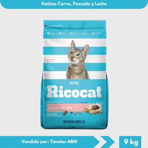 Ricocat Gatito Carne, Pescado y Leche