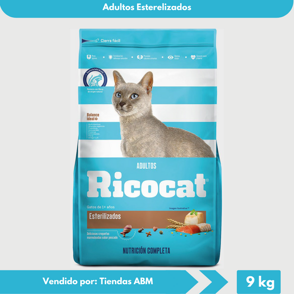 Ricocat Adulto Esterelizado