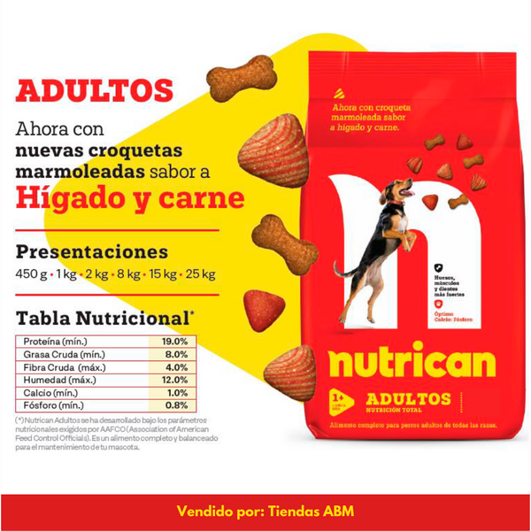 Nutrican Adulto x25Kg