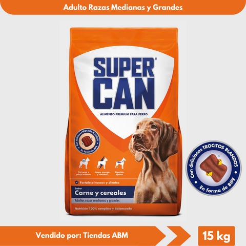 Supercan Adulto Razas Medianas y Grandes